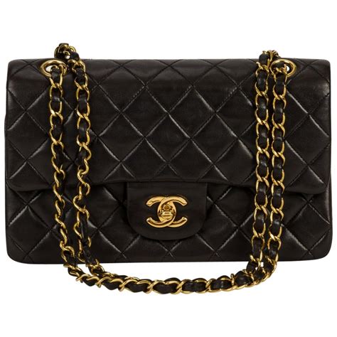 chanel gold purse|black and gold chanel bag.